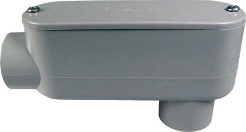 Cantex 1 in. D PVC Conduit Body For PVC 1 each