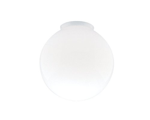Westinghouse Round White Glass Lamp Shade 1 pk
