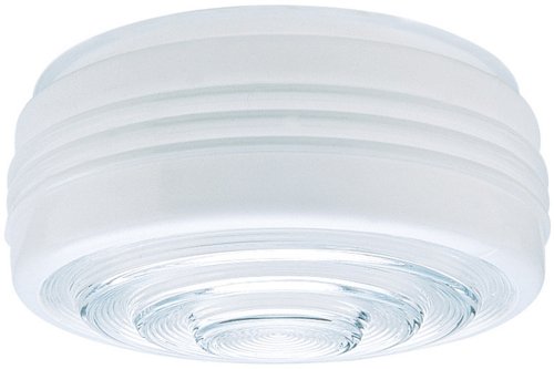Westinghouse Drum White Glass Shade 1 pk
