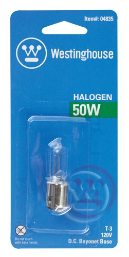 Westinghouse 50 W T3 Specialty Halogen Bulb 600 lm Bright White 1 pk