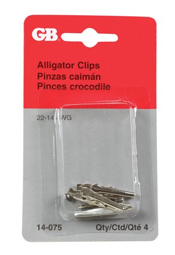 Gardner Bender Alligator Clips 4 pk
