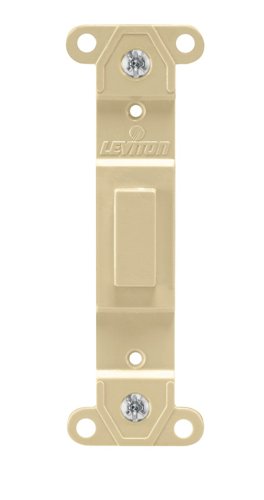 Leviton Ivory 1 gang Plastic Blank Wall Plate 1 pk
