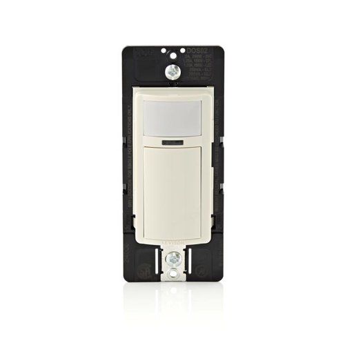 Leviton Decora 2.5 amps Single Pole Motion Sensor Switch Light Almond 1 pk