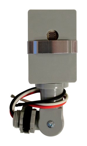 Westek Gray Photoelectric Swivel Light Control 1 pk