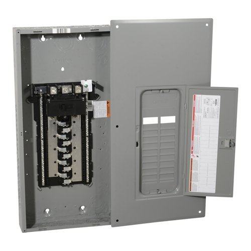 Square D HomeLine 200 amps 120/240 V 20 space 40 circuits Combination Mount Main Breaker Load Center