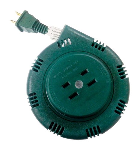 Home Plus 8 ft. L Plastic Cord Reel