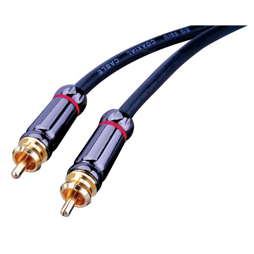 Monster 12 ft. L Subwoofer Cable RCA