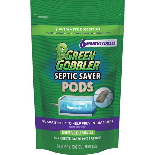 Green Gobbler Tablet Septic System Cleaner 6 ct