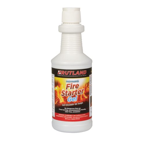 Rutland One Match Gelled Alcohol Fire Starter 10 min 16 oz