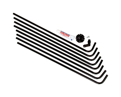 Dial 8 Way Down 24 in. H X 5 in. W Black Plastic Evaporative Cooler Water Hook-Up Kit