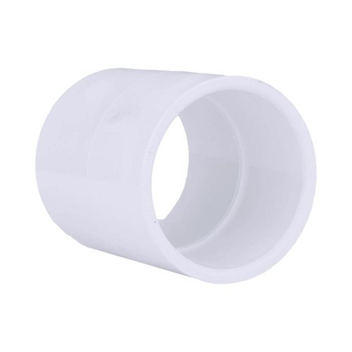 Charlotte Pipe Schedule 40 2-1/2 in. Slip X 2-1/2 in. D Slip PVC Coupling 1 pk