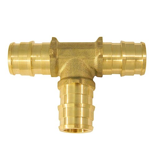 Apollo PEX-A 1/2 in. Expansion PEX in to X 1/2 in. D Barb Brass Tee