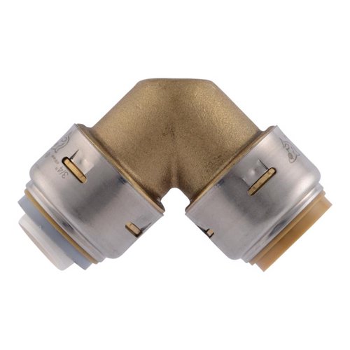 SharkBite Push to Connect 3/4 in. PTC each X 3/4 in. D PTC Brass 90 Degree Elbow