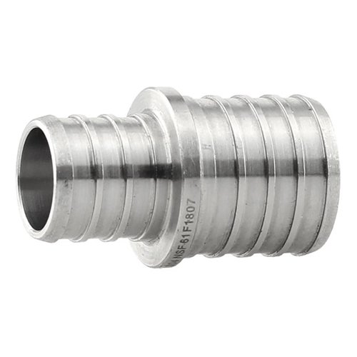 Boshart Industries 1 in. PEX X 3/4 in. D PEX Stainless Steel Coupling – PEX | City Lumber | Your One Stop Shop Hardware, Building Supplies & Tools in Texas San Angelo, Texas