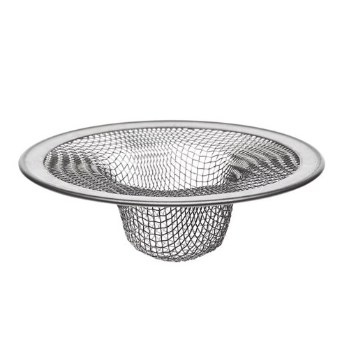 Danco 4-1/2 in. D Stainless Steel Nickel Mesh Strainer