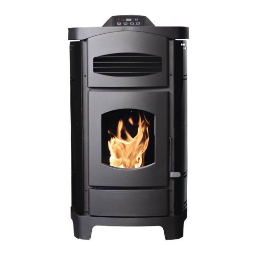 US Stove Ashley Hearth EPA Certified 2200 sq ft Modern Wood Pellet Stove 50 lb. cap. Hopper