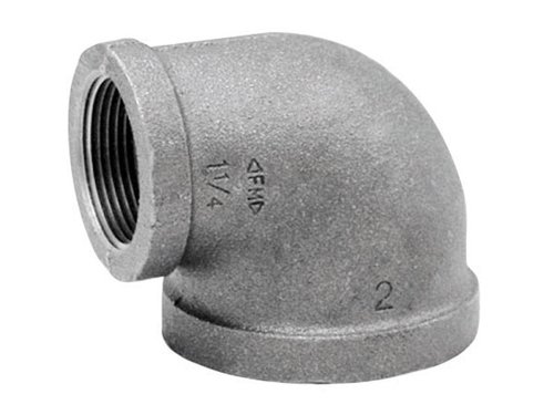 Anvil 3/8 in. FPT X 1/4 in. D FPT Black Malleable Iron 90 Degree Elbow