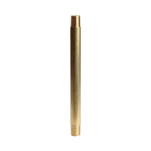 ATC 1/4 in. MPT X 1/4 in. D MPT Yellow Brass Nipple 6 in. L
