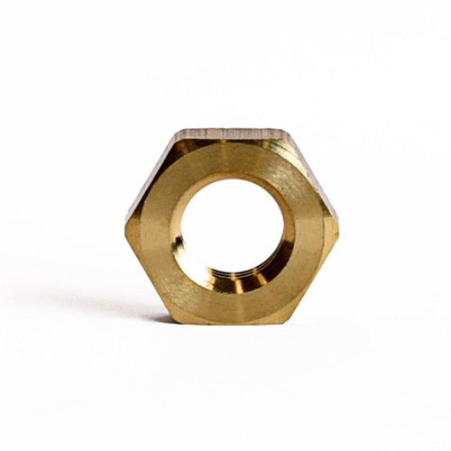 ATC Pipe Lock Nut 1/4 in. Yellow Brass 1 pc