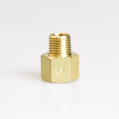 ATC 3/8 in. FPT X 1/4 in. D MPT Brass Reducing Coupling