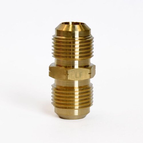 ATC 1/2 in. Flare X 1/2 in. D Flare Yellow Brass Union