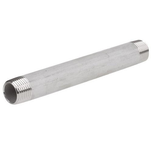 Anvil 3/4 in. Threaded X 3/4 in. D Threaded Stainless Steel 8 in. L Nipple