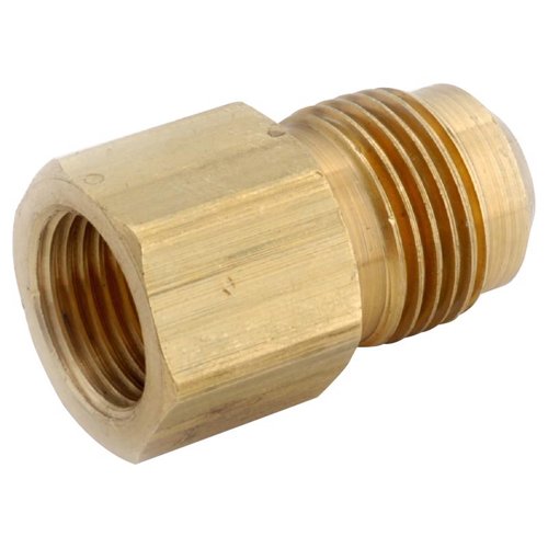 Anderson Metals 5/8 in. Female Flare in. X 1/2 in. D Male Flare Brass Reducer