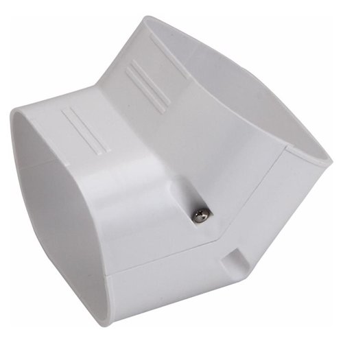 Slimduct Line Set Covers 4.38 in. W X 3 in. H White