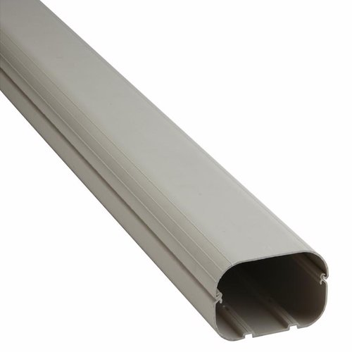 Slimduct Line Set Covers 78 in. W X 2.75 in. H Ivory