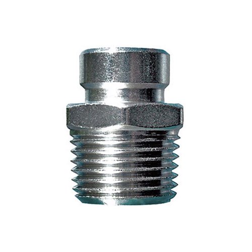 Anderson Metals 1/2 in. Female Compression Swivel in. X 1/2 in. D MPT Yellow/Brass Chrome Compressio