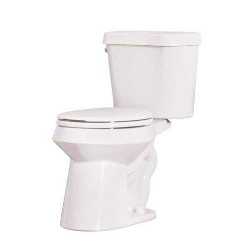 Oakbrook Collection ADA Compliant 1.28 gal White Round Complete Toilet Kit