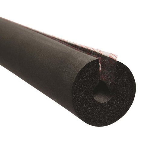 K-Flex Self Sealing 0.5 in. X 72 in. L Rubber Pipe Insulation