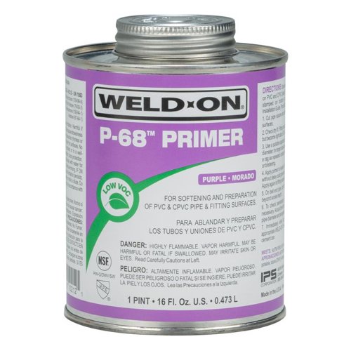 Weld-On P-68 Purple Primer For CPVC/PVC 16 fl. oz.