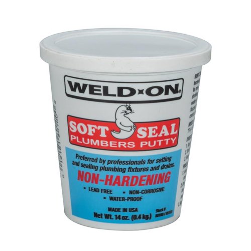 Weld-On Soft Seal Gray Plumbers Putty 14 oz