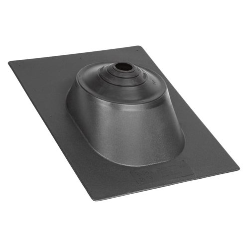 IPS 12 in. W X 16 in. L Plastic Roof Flashing Black