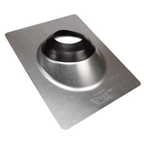 IPS 8.75 in. W X 12.5 in. L Metal/Plastic/Rubber Roof Flashing Gray