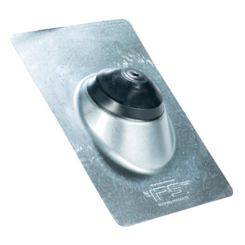 IPS 8.75 in. W X 12.5 in. L Metal/Plastic/Rubber Roof Flashing Gray