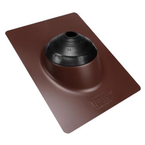 IPS 12 in. W X 16 in. L Metal/Plastic/Rubber Roof Flashing Brown