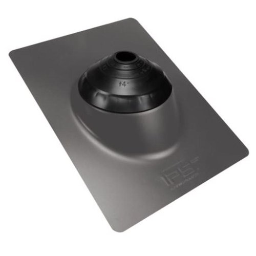 IPS 12 in. W X 16 in. L Metal/Plastic/Rubber Roof Flashing Gray