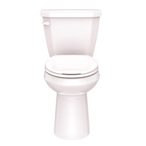 Gerber ADA Compliant 0.8 gal White Elongated Complete Toilet Kit