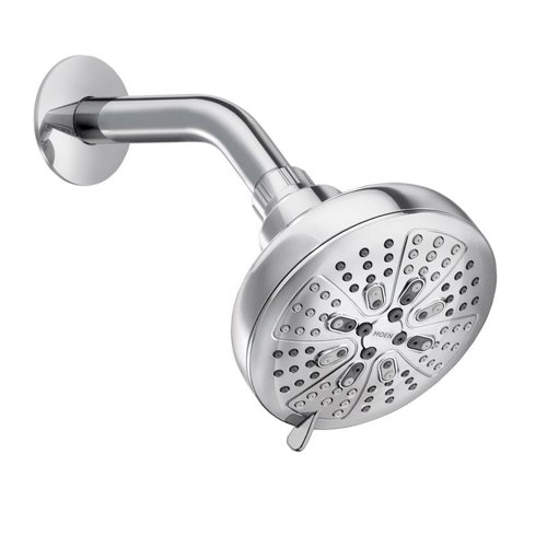 Moen Hydro Energetix Chrome 8 settings Showerhead 1.75 gpm