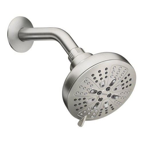 Moen Hydro Energetix Brushed Nickel 8 settings Showerhead 1.75 gpm
