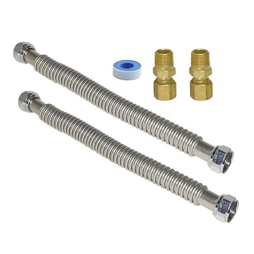 Eastman Stainless Steel Electric Water Heater Installation Kit 1.77 in. H X 23.03 in. L X 7.68 in. W