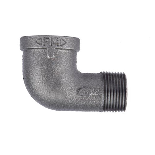 STZ Industries 1/8 in. MIP each X 1/8 in. D FIP Black Malleable Iron 90 Degree Street Elbow