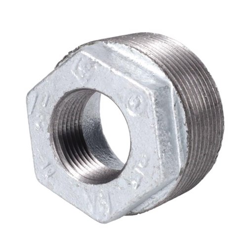 STZ Industries 1-1/2 in. MIP each X 3/4 in. D FIP Galvanized Malleable Iron Hex Bushing