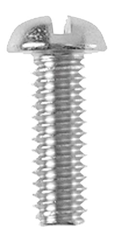 Danco No. 8-32 X 1/2 in. L Slotted Round Head Chrome-Plated Brass Bibb Screw 1 pk