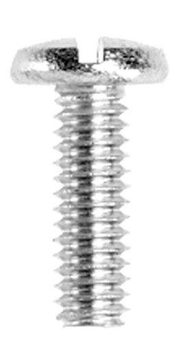 Danco No. 8-32 X 1/2 in. L Slotted Binding Head Chrome-Plated Brass Faucet Handle Screw 1 pk