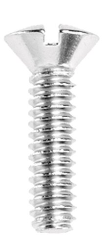 Danco No. 10-24 X 3/4 in. L Slotted Oval Head Chrome-Plated Brass Faucet Handle Screw 1 pk