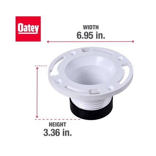 Oatey Twist-N-Set PVC Closet Flange