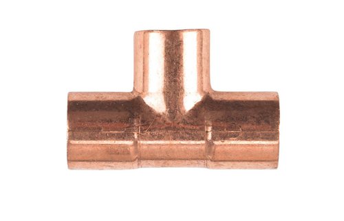 NIBCO 3/4 in. Sweat X 3/4 in. D Sweat Copper Tee 1 pk